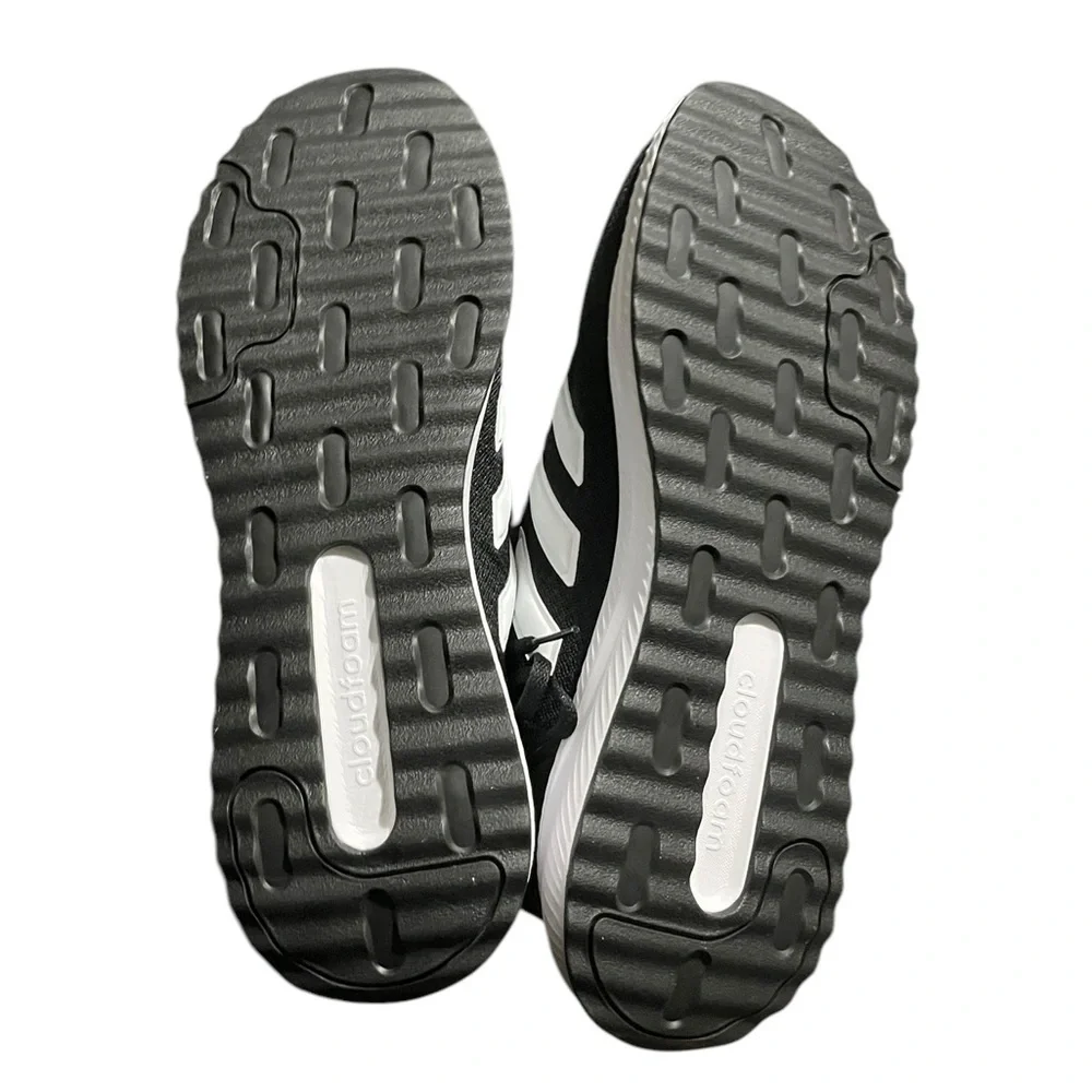 NEW adidas Men's X_PLR Path Sneaker, Black/White/Black, 12